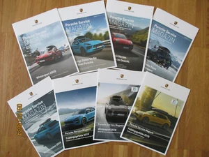 Acht (8) PORSCHE Service Magazine 2018 - 2023 - Bild 1 von 9