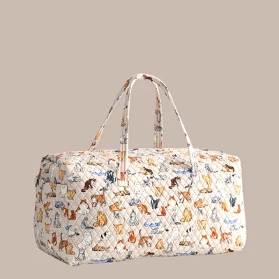 Bolso de Lona de Viaje Vera Bradley XL CAT'S LIFE PRECIO DE VENTA SUGERIDO POR EL FABRICANTE $149 ~ NUEVO CON ETIQUETAS Foto 1 de 2