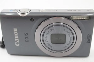 Canon IXUS 160 Digital Compact Camera Working w/ Canon 8x Zoom Lens - Picture 1 of 5