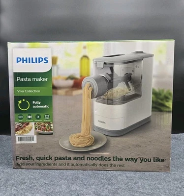 New Philips Viva Collection Fully Automatic Pasta Maker/Machine HR2370/05 - Image 1 of 4