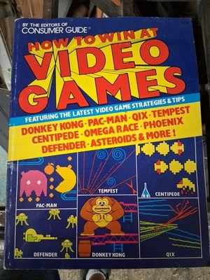 VTG 1982 Consumer Guide How To Win At Video Games book Pac Man, Donkey Kong - Image 1 of 3