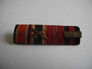 militaria 39-45 spange bänder medaillen ww2 ribbon bar Prag 2WK Feldspange - Bild 1 von 5