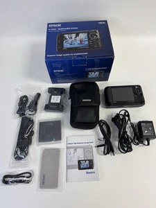 Epson P-7000 Multimedia Viewer 160gb Storage w/ Photo Viewer Travel Pack - WORKS - Picture 1 of 16