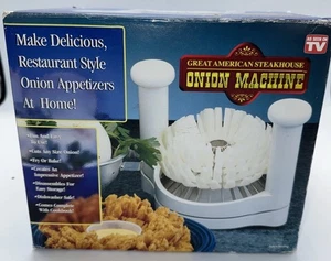 Grande macchina per cipolle americana Steakhouse Blooming vista in TV nuova con scatola - Foto 1 di 14