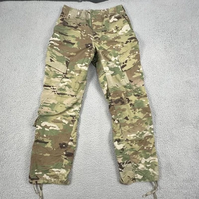 US Army Multicam Pants Mens Small 27-31 Short Camo Cargo Ripstop Insect Shield - Image 1 of 4