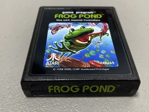 Frog Pond (Atari 2600, 2600+) Game Cartridge, NTSC - Picture 1 of 3