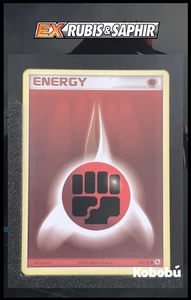 Pokemon Karte Energie Kampf 105/109 Ex Rubin und Saphir RS Block EX FR 1 - Bild 1 von 3