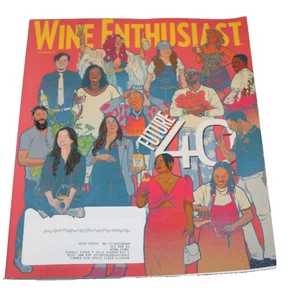 Wine Enthusiast Magazin August Oktober 2025 Ukraine Weine Paar Huhn und Wein - Bild 1 von 2
