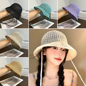 Quick Drying Fisherman Hat Sweet Loli Sunshade Cap  for Women Spring and Summer - Picture 1 of 18