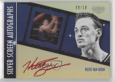 2015-16 Panini Gala Pantalla Plateada Auto Tinta Roja/10 Keith Van Horn #SS-KVH Automático Foto 1 de 2
