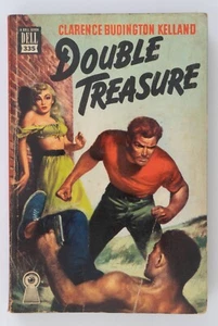 DOUBLE TREASURE Clarence Budington Kelland DELL Map Back #335 Pirate Treasure! - Picture 1 of 5
