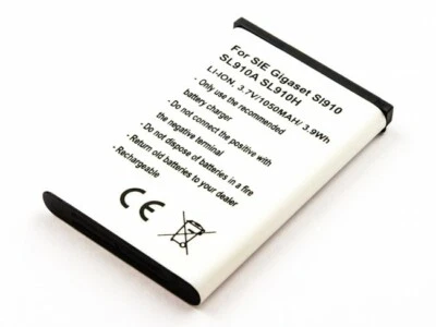 GENERISCH / HERSTELLER ECO Batteria per Siemens Gigaset SL910 SL910A SL910H sostituisce V30145-K1310K-X447 Li-Ion