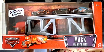 CARS - MACK TRANSPORTER + NITROADE BOB CUTLASS BUMPER SAVE - Mattel Disney Pixar - Immagine 1 di 2