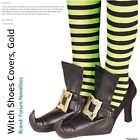 Spirit Halloween Witch Shoe Black Covers NWT
