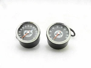 Smith Replica Speedometer Tachometer Pair 150 MPH Grey For Triumph BSA Norton - Picture 1 of 4