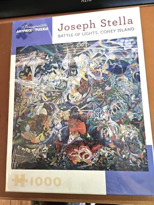"NUEVO EN PLÁSTICO" Joseph Stella * BATALLA DE LUCES * 1000 piezas Rompecabezas Foto 1 de 2