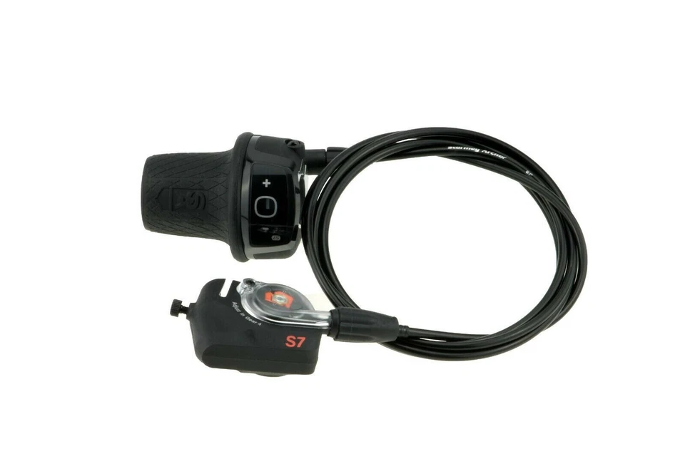 STURMEY-ARCHER Sturmey Archer Schaltdrehgriff für SRAM S7 komplett mit Klickbox 1700mm 7 Gang