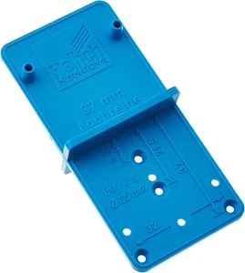 Hettich Bohrschablone Anreißschablone Accura Bohrlehre 37/28 Topfscharnier 351 - Bild 1 von 3