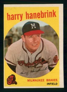 Harry Hanebrink 1959 Topps 1959 Nr. 322 EX + 26796 - Bild 1 von 2