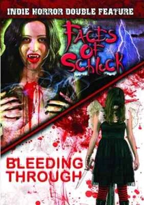 Indie Horror Double Feature: Faces of Schlock 2009 Bleeding Through 2012 NEW DVD - Imagen 1 de 2