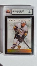 Sidney Crosby 2012-13 Artifacts Gold Exclusives Hockey Card #3/25 KSA Graded 9!!