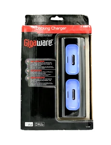 Gigaware Dual Docking charger cradle station holder for iPhone & iPod works NIB - Picture 1 of 12