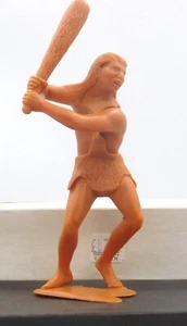 Marx Six-Inch Caveman Swinging His Club - Picture 1 of 3