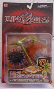DinoZaurs 4.5" DZ-5 Dino Ptera Dinomorph Action Bandai 1998 TV Series MOC - Picture 1 of 2