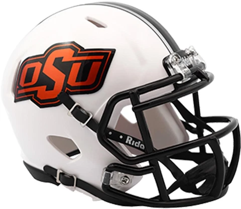 Oklahoma State Cowboys Riddell Chrome Mini Football Helmet Cover