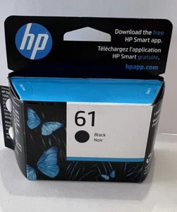New Genuine HP 61 Black Ink Cartridge, Exp October 2023 W/free Packs - Picture 1 of 13