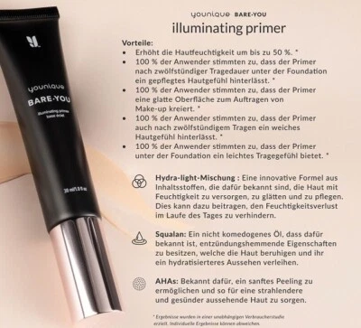 Primer Iluminador Younique Bare You Nuevo Foto 1 de 2