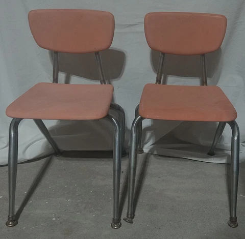 TWO (2) VIRCO CHAIRS Cover