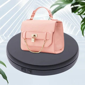Motorized Rotating Jewelry Turntable Display Stand Electric Loading 8kg Capacity - Picture 1 of 12