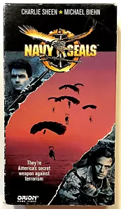 Navy Seals (VHS, 1990) VHS Cassette Tape, Charlie Sheen!! - Picture 1 of 4