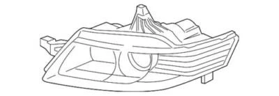 Genuine Acura Headlight Unit L 33151-SEP-A22 - Изображение 1 из 2