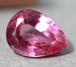 7.15 Ct Natural Padparadscha Sapphire GGL Certified Sparkling Treated Gemstone - Picture 1 of 5