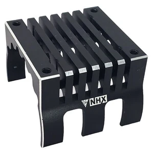 NHX RC 1/8 Aluminum Heatsink for Motor w/ 42mm -Black - Picture 1 of 5