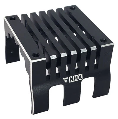NHX RC 1/8 Aluminum Heatsink for Motor w/ 42mm -Black - Image 1 of 4