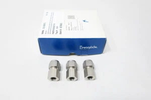 Box Of 3 Swagelok SS-810-7-4 Stainless Pipe Adapter 1/2in Tube X 1/4in Npt - Picture 1 of 5