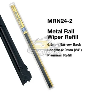 TRIDON WIPER METAL RAIL REFILL PAIR FOR Volvo 850 01/92-01/97 24inch - Picture 1 of 1