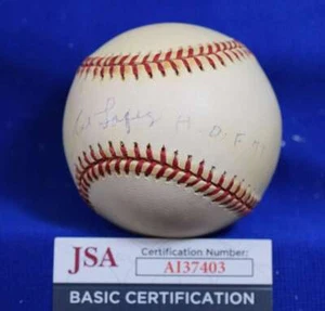 Al Lopez HOF 77 JSA Cert Autograph American League Signed Baseball - Picture 1 of 2