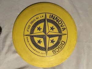 Rare Innova Protostar Swirly G Star Wahoo Disc Golf Yellow 164gr 7.5/10 Thrower - Picture 1 of 6