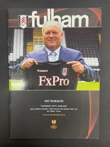 2011/12 FULHAM V NSI RUNAVIK 30-06-2011 UEFA EUROPA LEAGUE QUALIFYING ROUND - Picture 1 of 1