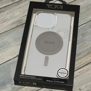 TUMI iPhone Case iPhone 15 Pro Max MagSafe Clear - Picture 1 of 3
