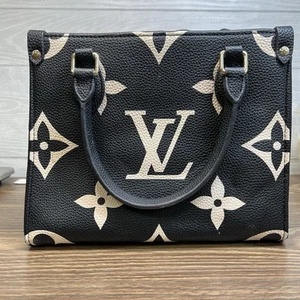 Louis Vuitton Onthego PM Tote Bag - Black - Picture 1 of 17