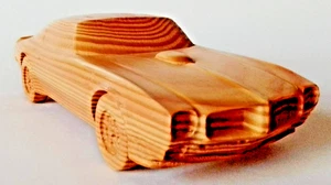 1:15 Scale Wood Sport Coupe – Classic Collectible Muscle Car Display Gift Idea - Picture 1 of 9