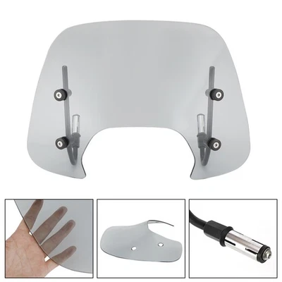 ABS Motorcycle Windshield WindScreen fit for Vespa Sprint 150 2016-23 #3. Foto 1 de 4