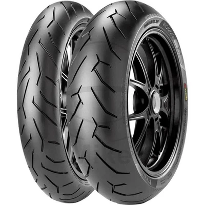 180/55ZR17 (73W) PIRELLI DIABLO ROSSO 2 per Triumph 600 DAYTONA 2003-2004 Foto 1 de 2