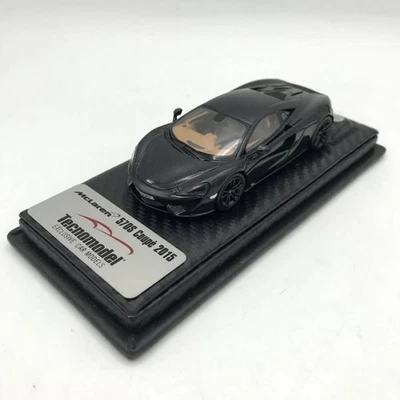 Modellino auto Tecnomodel 1/43 McLaren 570S Onyx Black Titanium Wheels 2015 LTD - Immagine 1 di 4