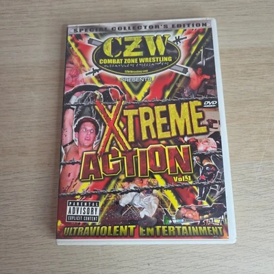 CZW Combat Zone Wrestling Xtreme Action Volume 1 DVD All Regions NTSC - Image 1 of 3